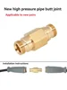 High Pressure Water Gun Adapter, M22-14 Thread Brass Connector, Compatible with Karcher HD Series Pressure Washers 3
