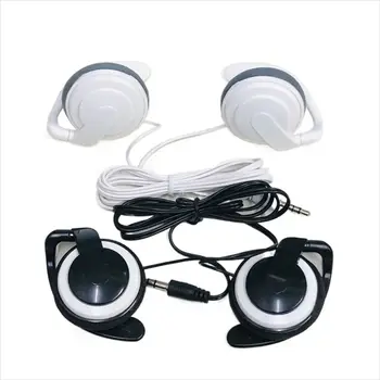 Cuffie Stereo con Filo da 3,5mm, Auricolari Over-Ear con Gancio per Orecchio, per Computer ed Elettronica di Consumo