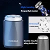 Youpin KONKA Mini Portable Electric Shaver Quick Cleaning Strong High Speed USB Automatic Business Travel Waterproof Shaver Tool 2