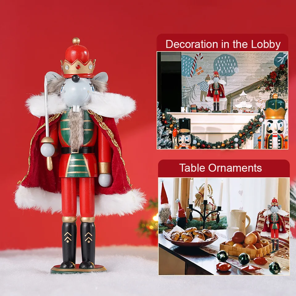 Kerst notenkraker soldaat - Handbeschilderde houten geest - Catawiki