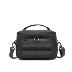 Men's Large Capacity Gym and Travel Crossbody Bag - Durable and Stylish Fitness Duffel (Black color)