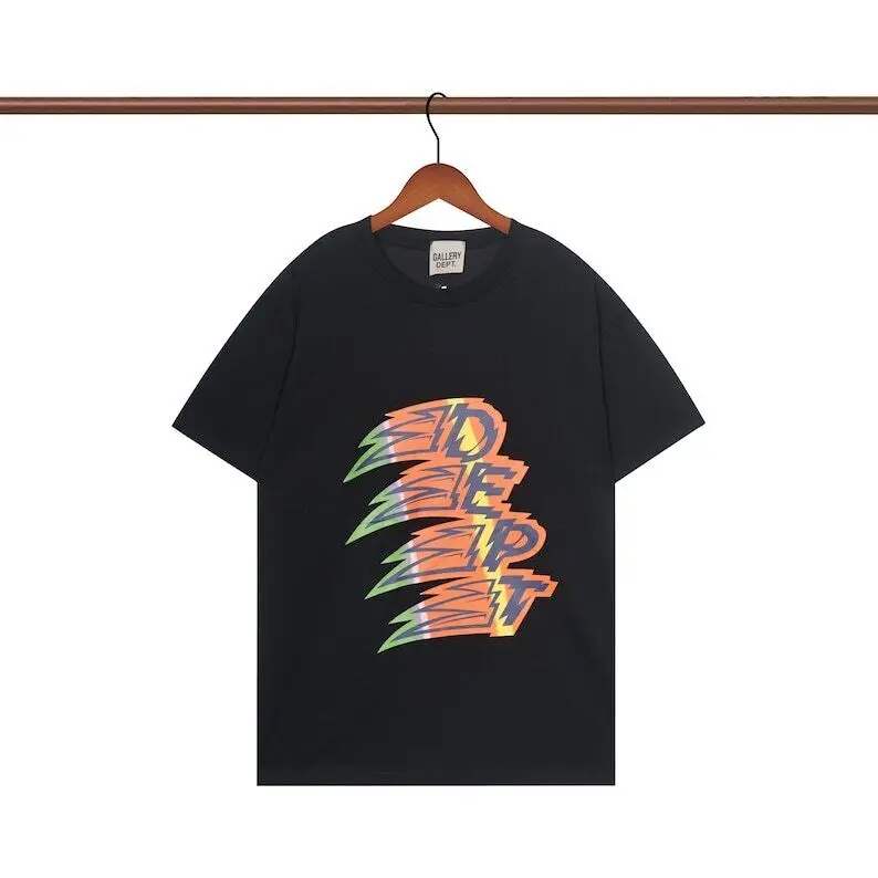 Flame Dept Tee-Streetwear Classic-Unisex Flame Gallery Department T-Shirt-Black