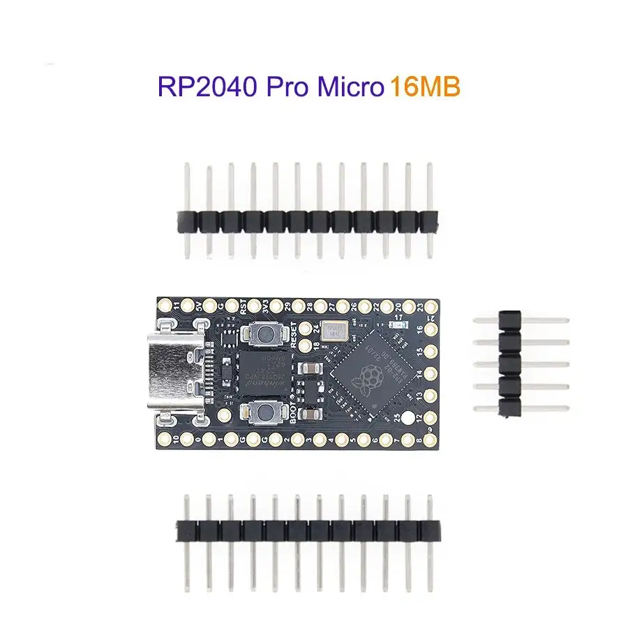 TENSTAR RP2040 Pro Micro Development Board 4MB/16MB Flash Dual-Core Supports Mciro Python Compatible For Raspberry PI PICO image 5