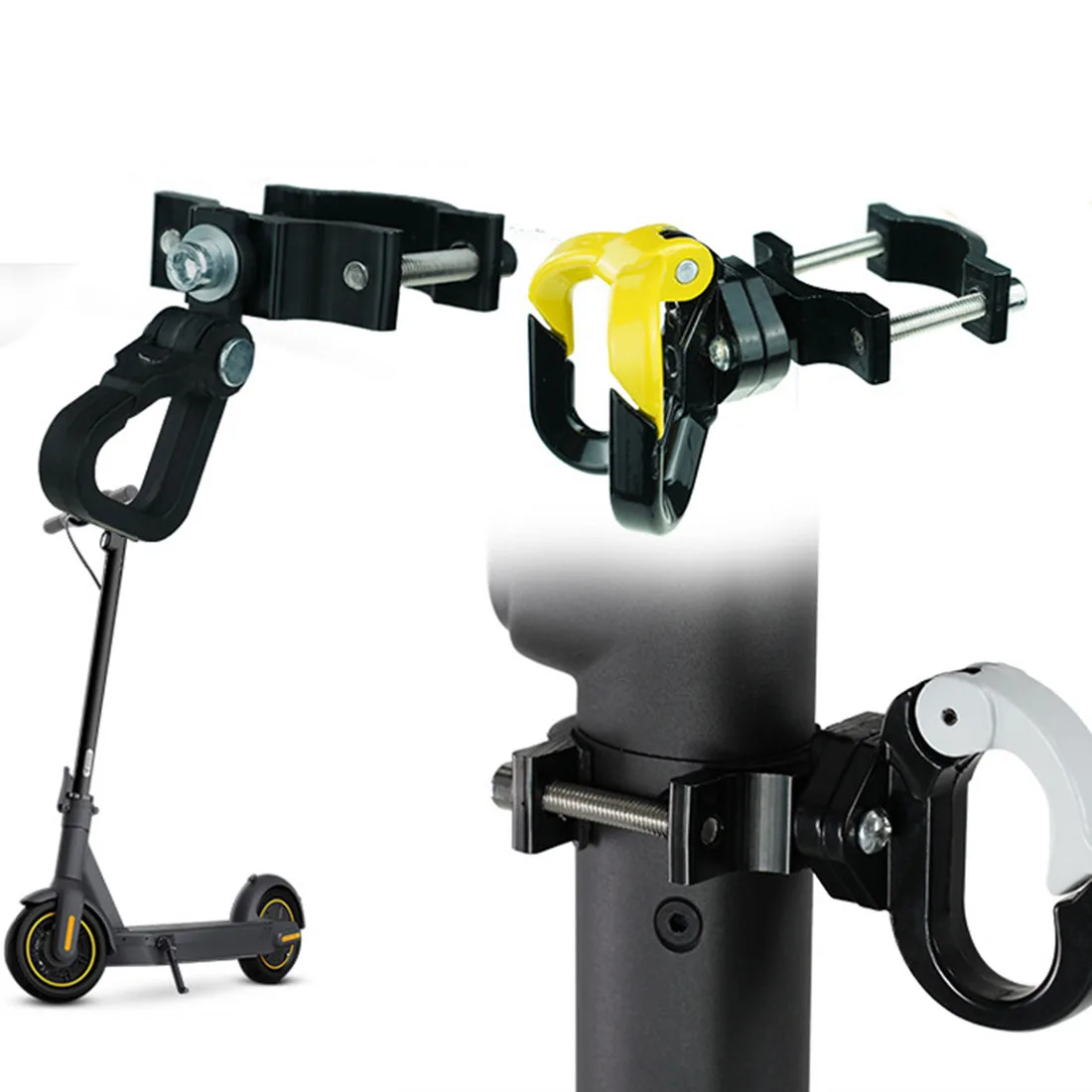 

Electric Scooter Aluminum Alloy Hook 180 Degree Rotation Hook Scooter Replacement Parts Accessories For Ninebot MAX G30 Scooter