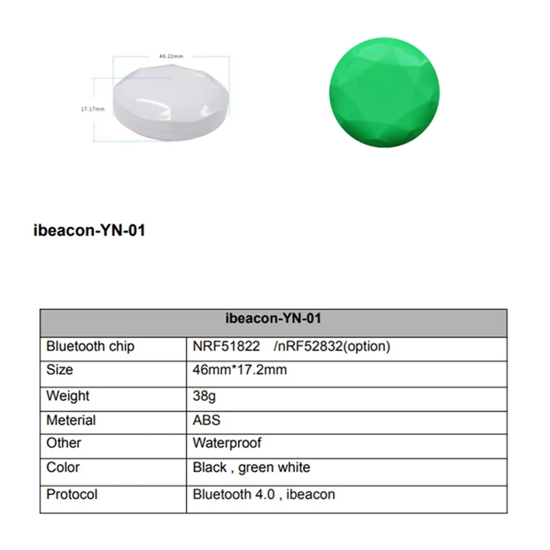 

3X NRF51822 Bluetooth-маячок, бирка Eddystone ible, маячок-локатор приближения