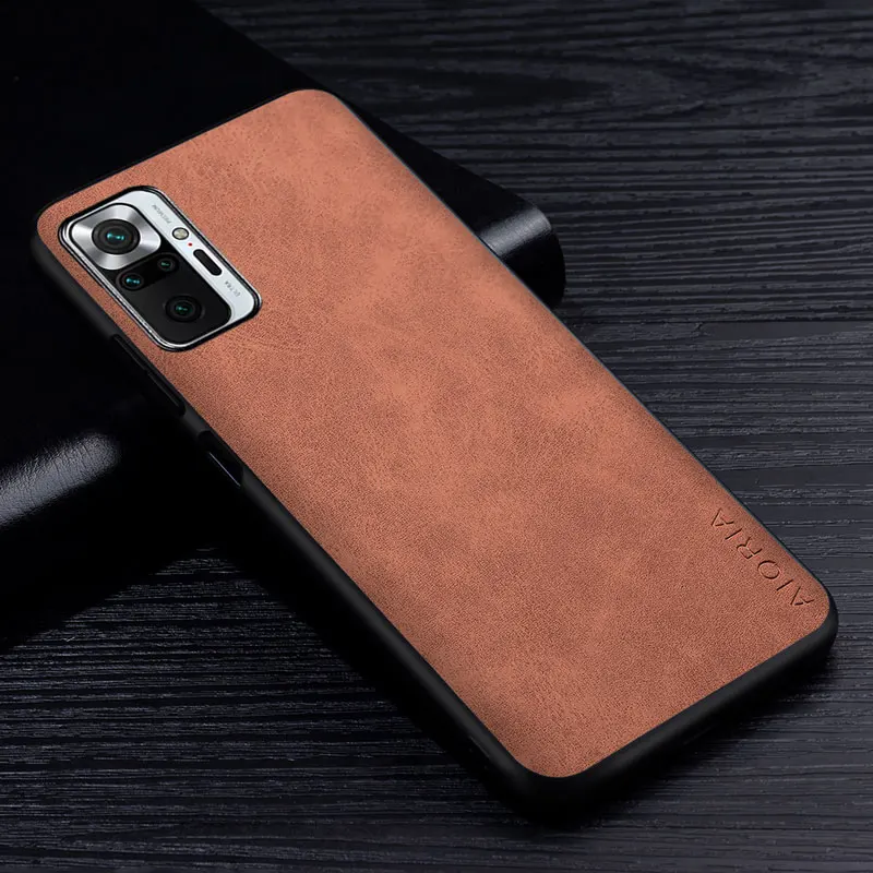 Premium Scratch-Resistant PU Leather Case - Solid Color Cover