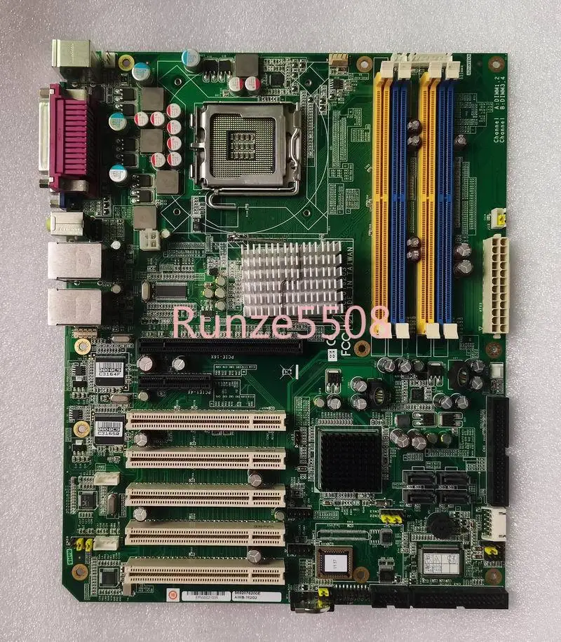 

AIMB-762G2 Industrial Control Equipment Machine Motherboard Dual Network Card AIMB-762 Rev. A1 Send CPU