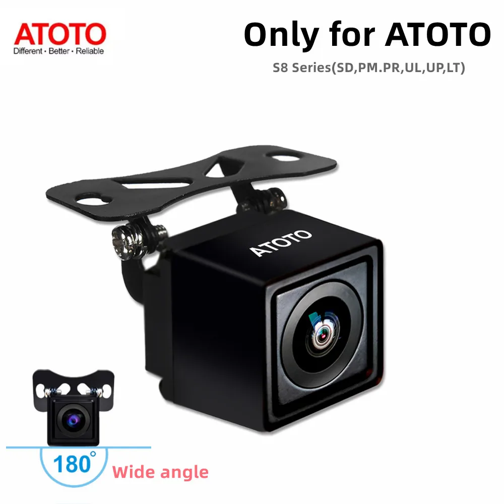 Atoto Ae-ac-hd03lr(a)-y 720p Rearview Backup Camera (180° Wide-angle ...