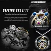 AESOP Waterproof Tourbillon Wristwatches 100% Real Diamond Flying Skeleton Mechanical Watches For Men 5Bar Hollow Sapphire Clock 4