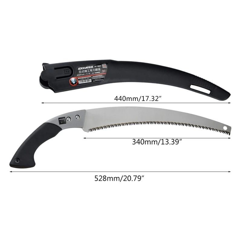 for Sharp Heavy Duty Curved Hand Saw for Tree Pruning Wood Cutting Carpenter Sawing Garden Woodworking Tool