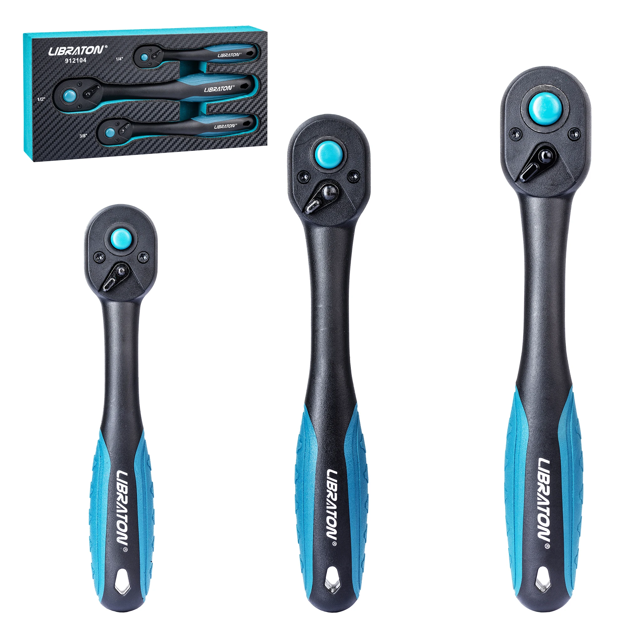 مجموعة سقاطات ليبراتون، ثلاث قطع بمقاسات 1/4 بوصة،...