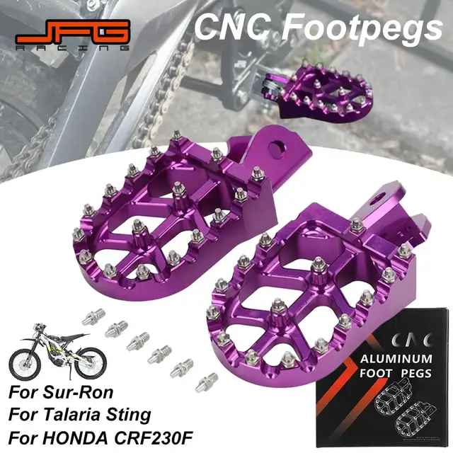 Universal Moto CNC Foot Pegs for Surron 1