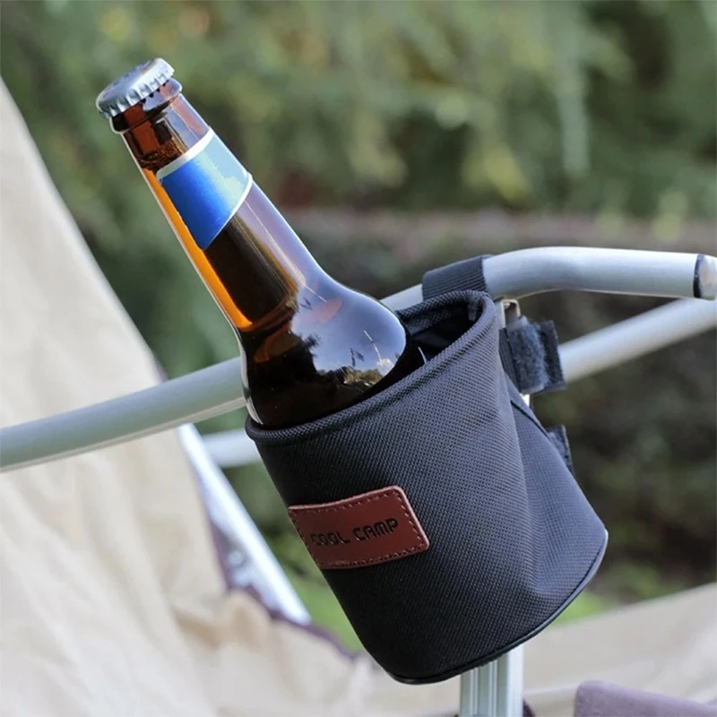 Outdoor Camping Cup Holder Chair Cup Stand Support Fishing Chair Drinks Tray for Beach Fishing Camping Picnic Portable, camping cup holder