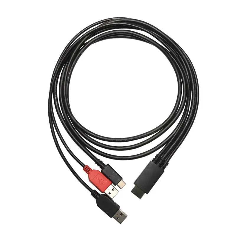 xppen Artist10S Artist12Pro Artist13.3Pro Artist15.6 Artist15.6Pro 드로잉 펜 태블릿에만 적합한 3-in-1 케이블