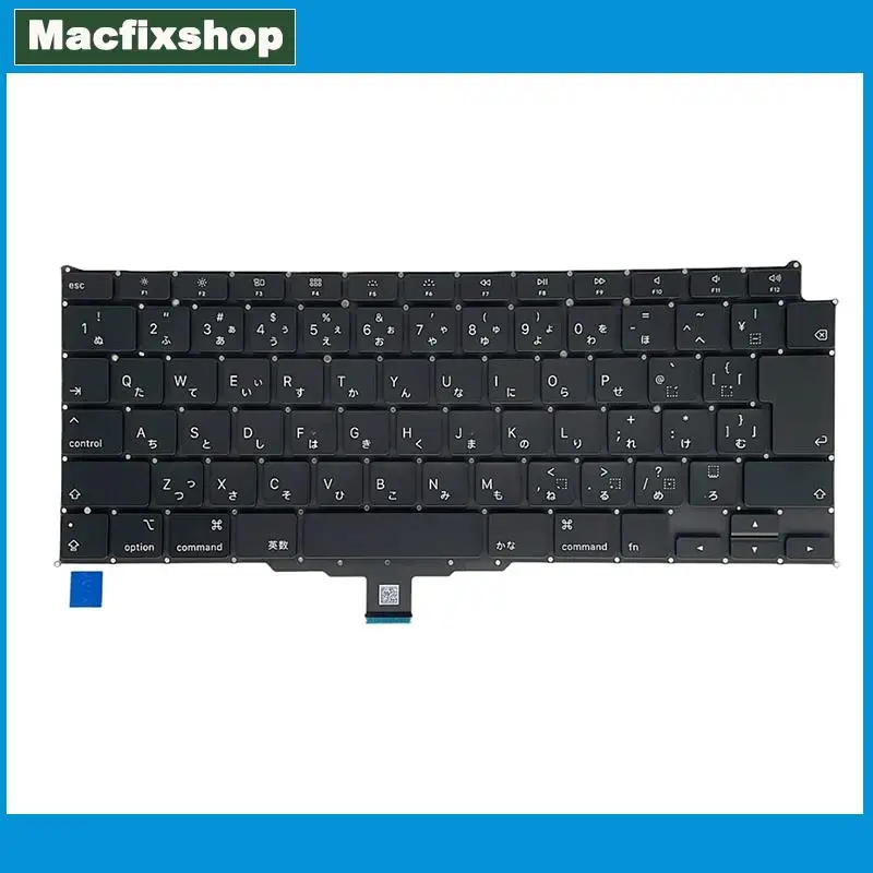 Teclado Japonês para Notebook para Macbook Air Pro Testado ok jp Novo A2141 A2179 A2337 A2338 A2251 A2289 A2442 A2485 A2681 - Imagem 2