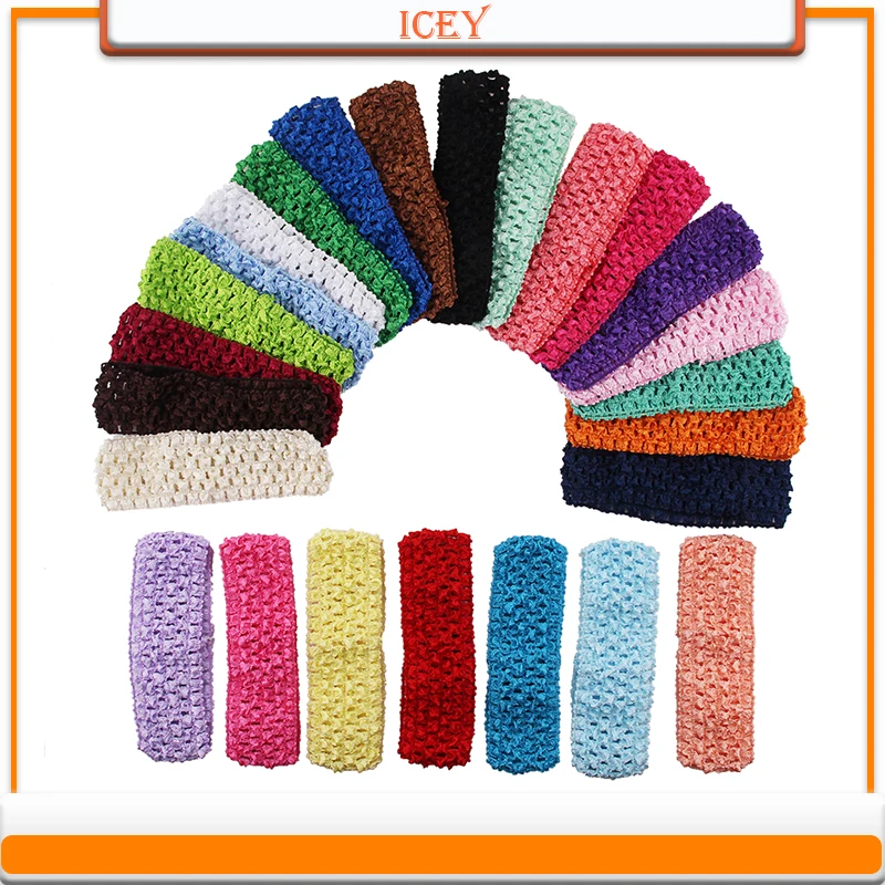 25pcs Baby headbands accessories hair  headwear children's sweet headband  knitting  band dimi 2023 autumn kids shoes for boys girls sport shoes fashion breathable knitting soft non slip outdoor casual children sneaker