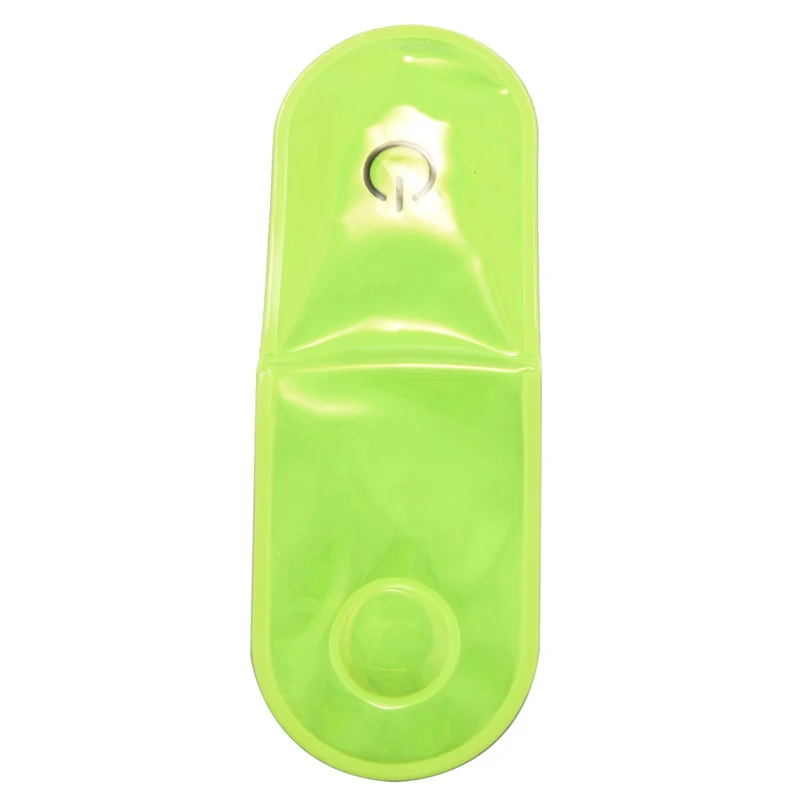 야외 스포츠 LED 안전등 반사 마그네틱 클립 온 스트로브 러닝 워킹 바이크 사이클링, 2X