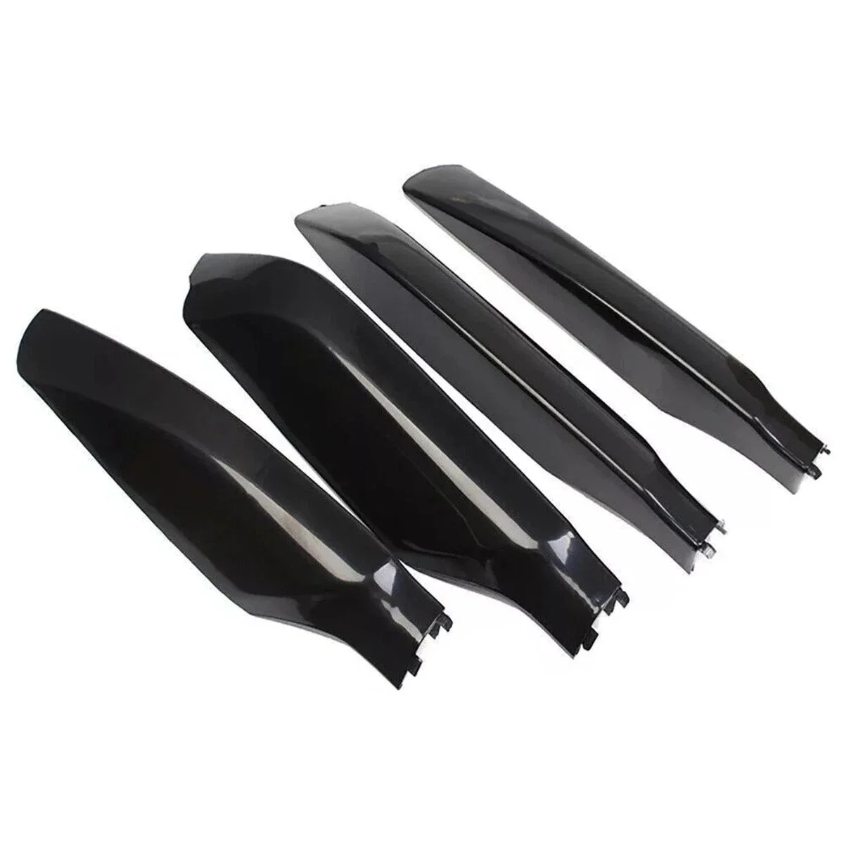 4pcs Roof Rack Rail End Protection Cover Cap Roof Rack Cover Roof Rail Rack Cover for Toyota Land Cruiser Prado 150 2010-2023