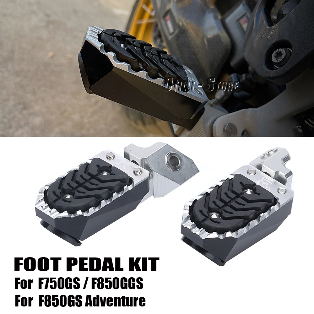 

New Front Footrest Foot Peg For BMW F 750 GS F750GS F 850 GS ADVENTURE F850GS Adventure ADV Motorcycle Rider Foot Rests Pedal