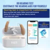 Bluetooth Hearing Aids Rechargeable with Noise Cancelling APP Control Auto-On/Off 4 Listening Programs with Tinnitus Masking 3