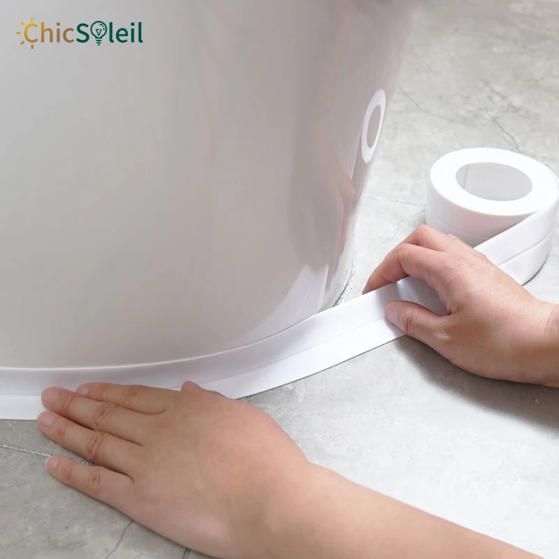 ShowerBathSealingTapeStripsPVCSelfAdhesiveWaterproofWall