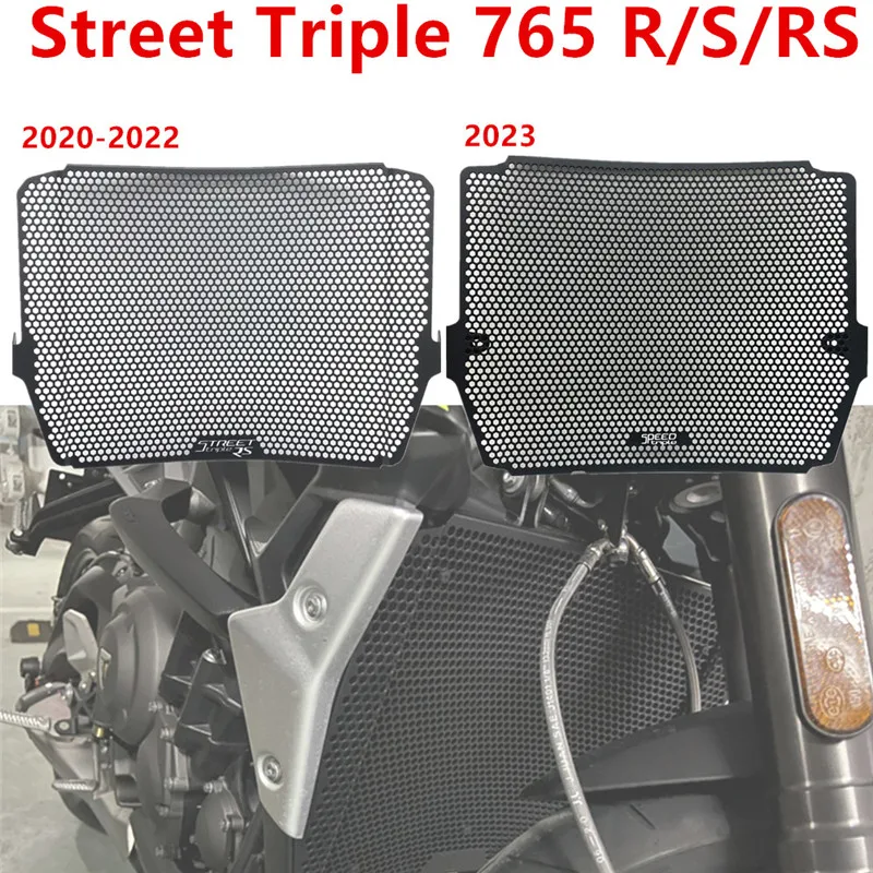 2023 765 Copertura Della Griglia Della Protezione Del Radiatore Streettriple Protector Per Triumph Street Triple 765 R/S/Rs Street Triple 765 2020 22 
