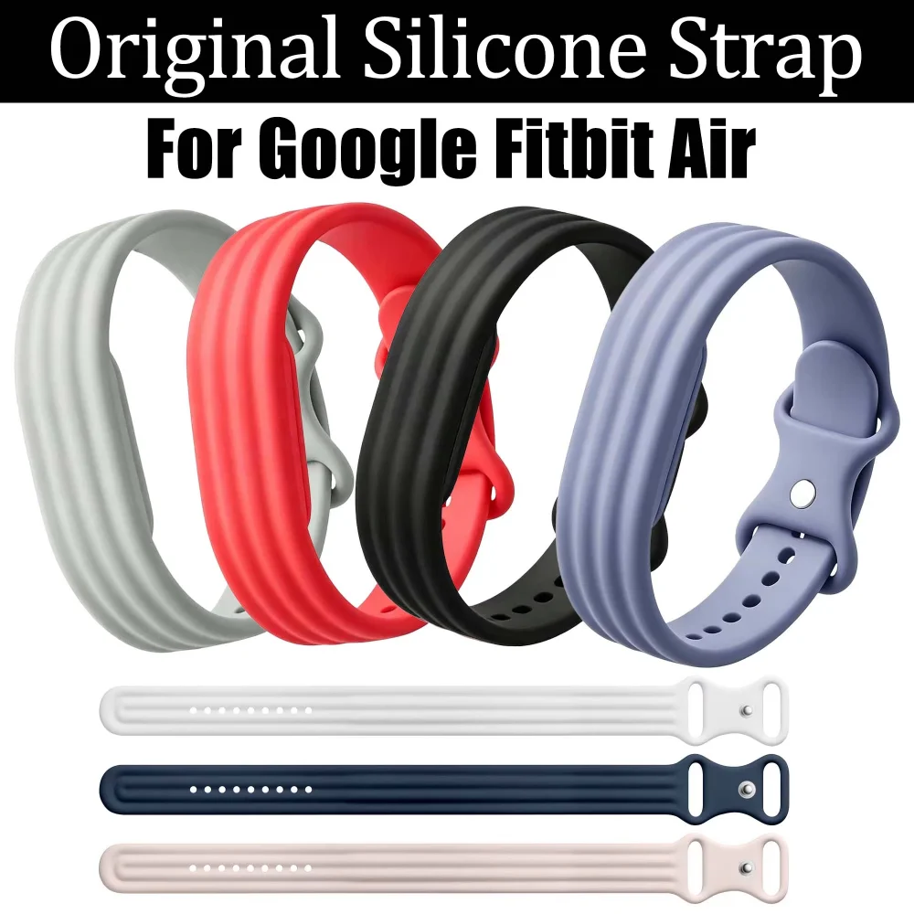 Silicone Loop Sports Watch Strap - Durable Rubber Bracelet Band Wristband Accessory