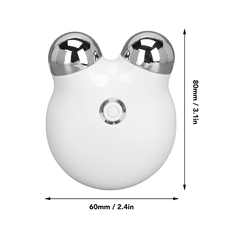 Micro Current Face Lifting Device Facial Skin Tighten Machine Wrinkle Removal Skin Care Tool Face Slimming Massage Roller