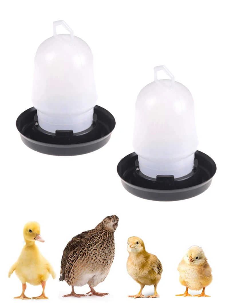 Poultry Water Dispenser Poultry Drinking Cups Poultry Feeder Poultry Waterer Animal Drinking Bowl Small Chicken Waterer Automatic 300ML Chick Drinker Parrot Drinking Bowl Water Feeder Home Poultry Water Drinking Cup For Birds