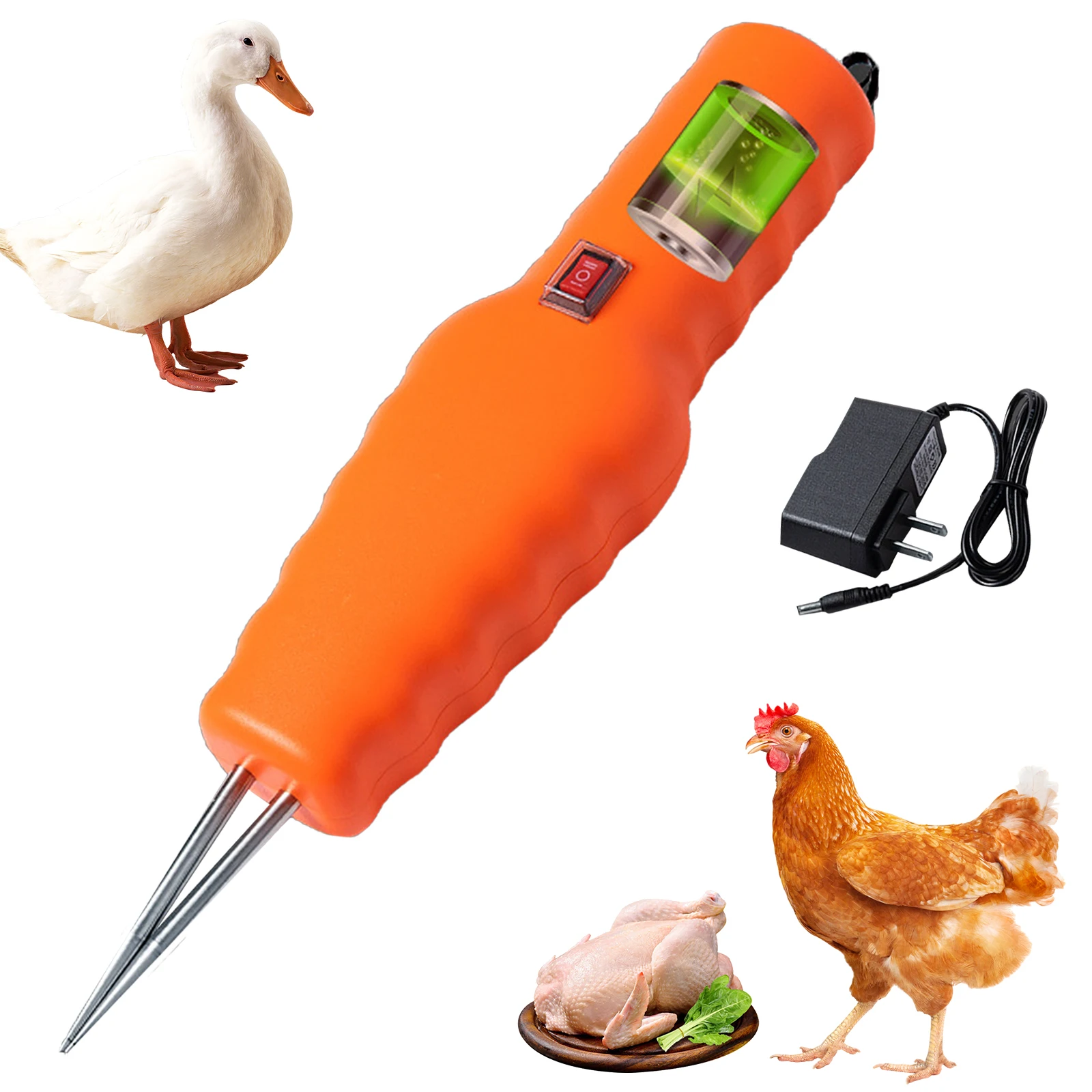 Waterproof Electric Hair Plucking Device chicken hair plucker Plug-in/Chargeble Models Feather Removal Machine Chicken Duck Goose Automatic Epilator