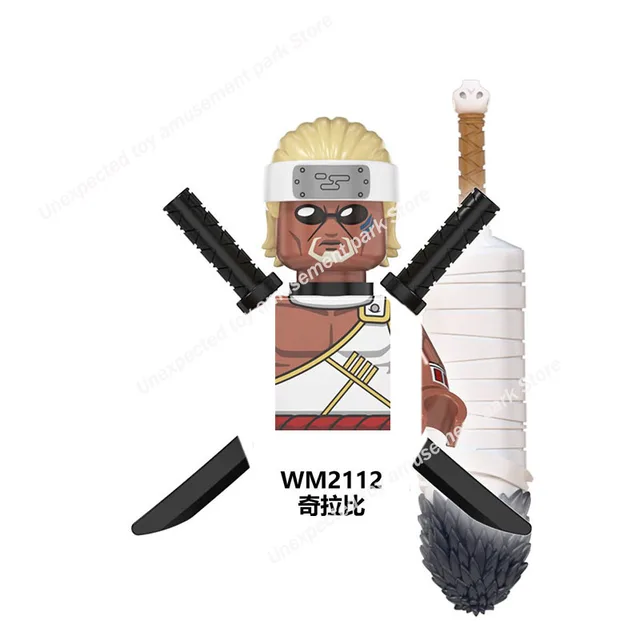 WM6109 Naruto building blocks Bricks assembly Kakashi Sasuke Uchiha Madara Anime Mini Action Figures Heads Toys kids Gifts WM2112