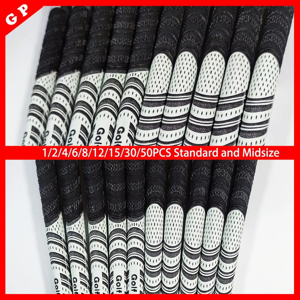 

Sport Golf Grips Decade Multi Compound Standard/Midsize Protector Golf Putter Grip Rubber High Quality Club Grip White