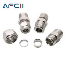 

free shipping Stainless Steel Pipe and Fitting 304 SS Pipe Fitting Tube DSJ-M,YDF-LOK,LOK-Fittings Ferrule connector