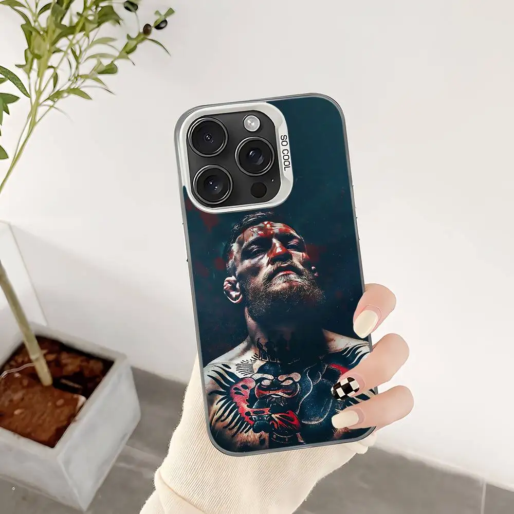 Vibrant Conor McGregor Boxing-Themed Phone Case