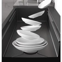 ตู้ครัวสไตล์มินิมอลทันสมัย ตู้วางอ่างล้างจานสแตนเลสสไตล์นอร์ดิก เฟอร์นิเจอร์ครัวดีไซน์เนอร์ Cocina FYKC 3