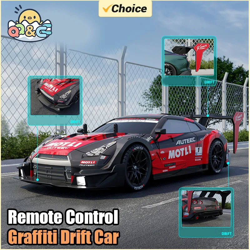 Electric 4WD RC Drift Car 1/14 Scale High Speed Racing Toy