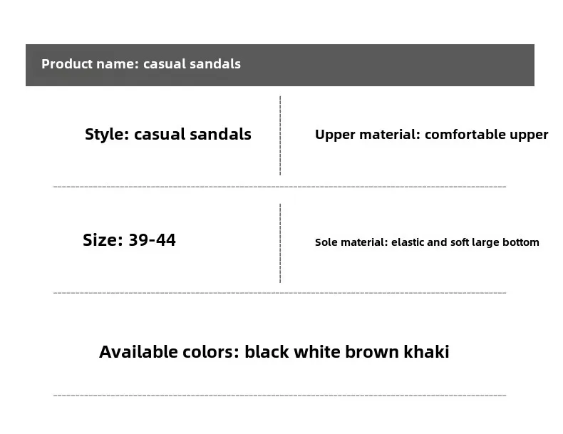 Men's Athletic Slippers Thick Platform Design