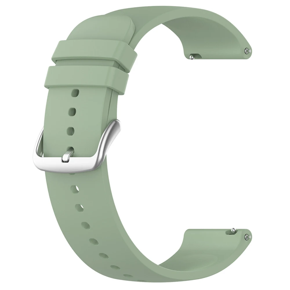 Breathable Soft Silicone Sport Strap - Premium Replacement Band, 20mm/22mm