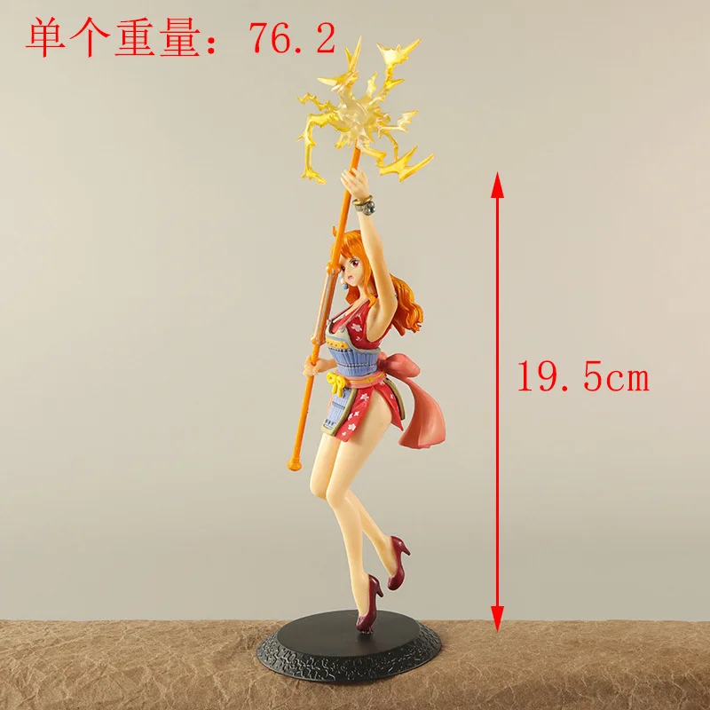 thumbnail image 1 of Figura de anime One Piece Nami Varita mágica del clima WT100 Conmemorativa Cien escenas de los grandes piratas de Eiichiro Oda Modelo, 1 of 4
