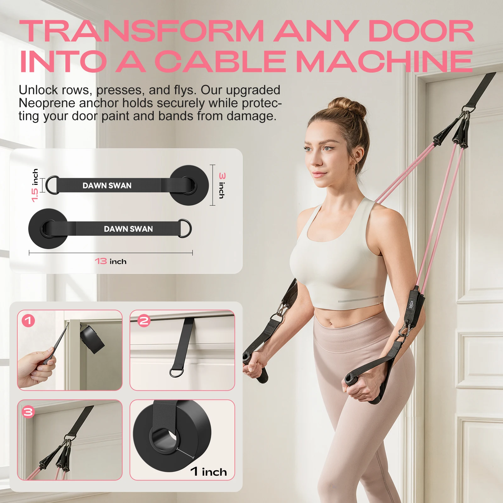 Portable Pilates Bar Kit 5
