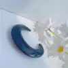 New Big Transparent Resin Acrylic Cuff Open Bangles For Women Charm Irregular Moon Bracelets Indian Party Hyperbole Jewelry Gift 5