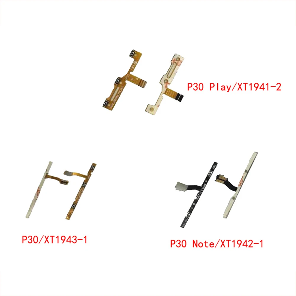 

For Motorola MOTO P30 P30note P30play Power Swith on off Volume Button Flex Cable