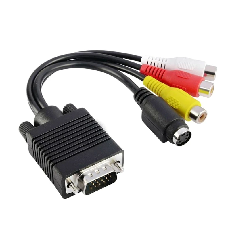 Vga（tv-out) To Av Cable Vga Component 