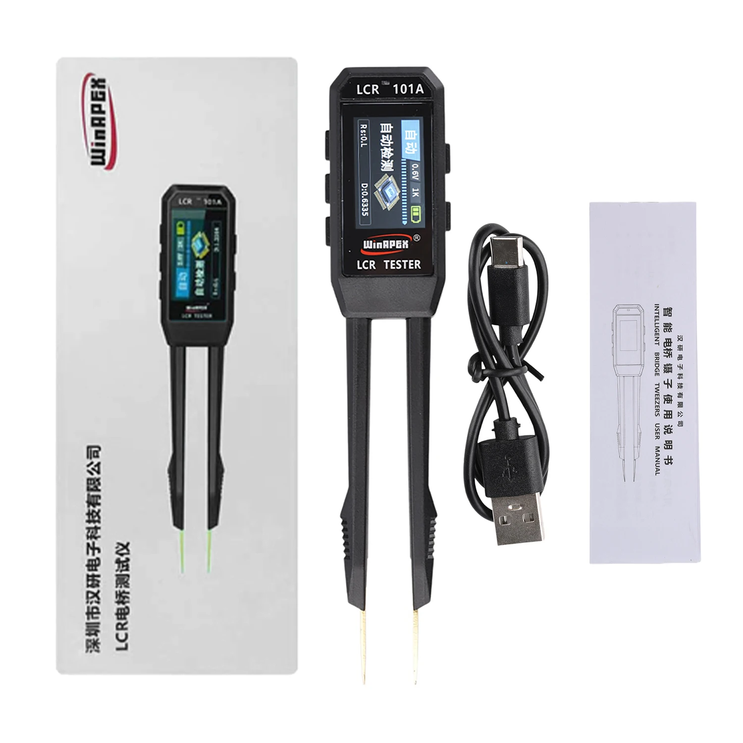 รูปสินค้า เครื่องวัดชิ้นส่วนอิเล็กทรอนิกส์ จอ LCD