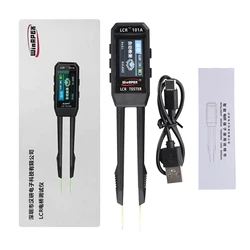 Advanced SMD Clamp - On Multimeter with LCD Display for Resistance, Inductance, and Capacitance Testing (1PCS)