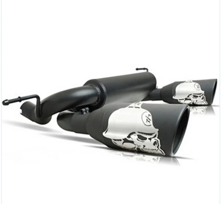 

Exhaust System 5" Dual Split Cat-Back METAL MULISHA Exhaust System Kit for Jeep Wrangler JK 2007-2017