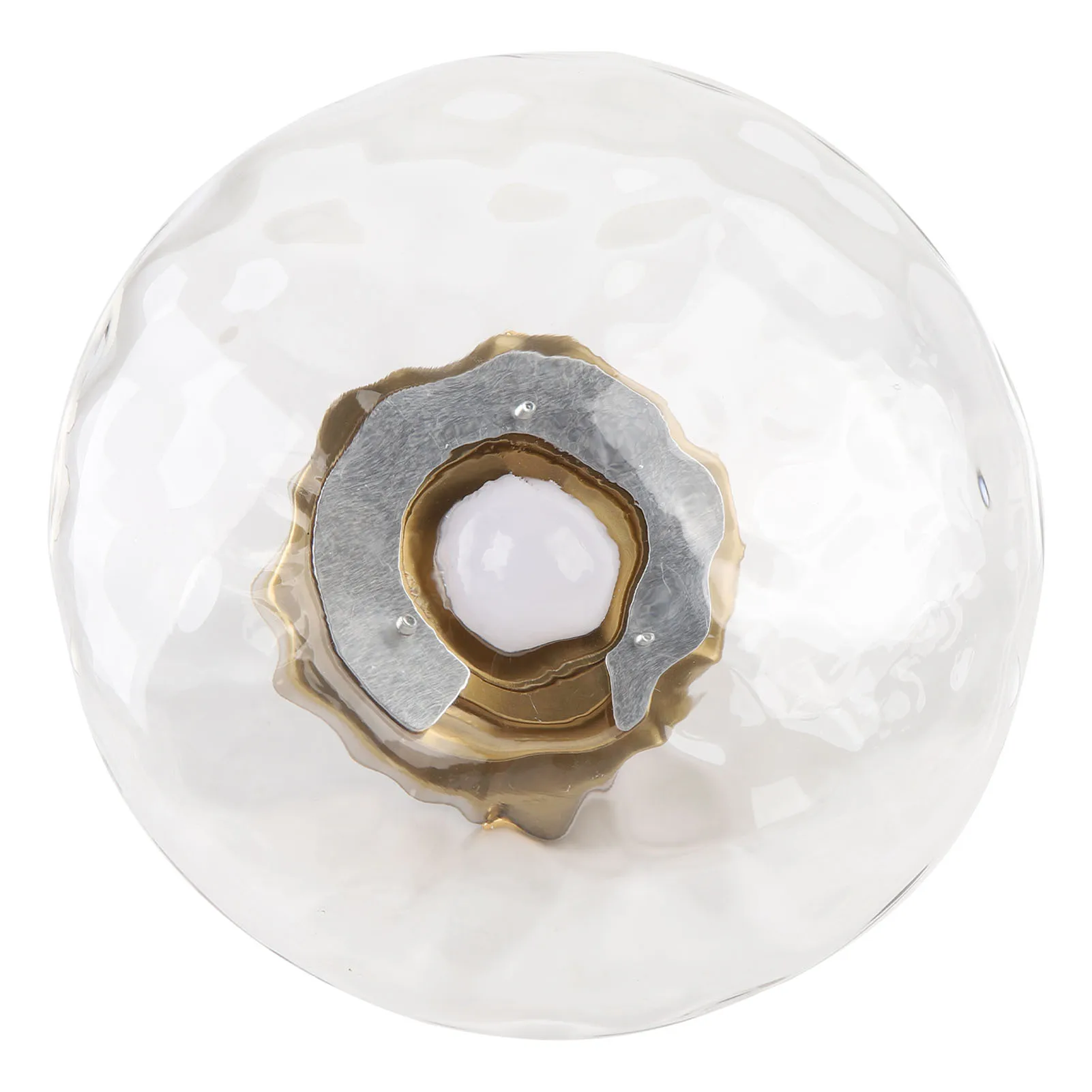 Indoor Wall Lamp Hardwired Minimalist Glass Lampshade Modern Wall Sconce Energy Efficient Eye Friendly for Bedroom Living Room