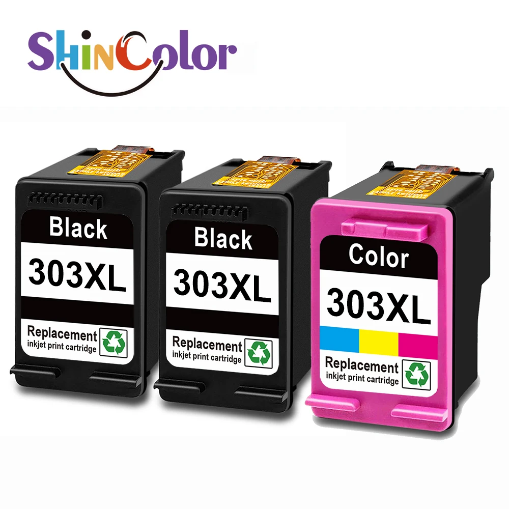 hp 303xl 2bk 1 color