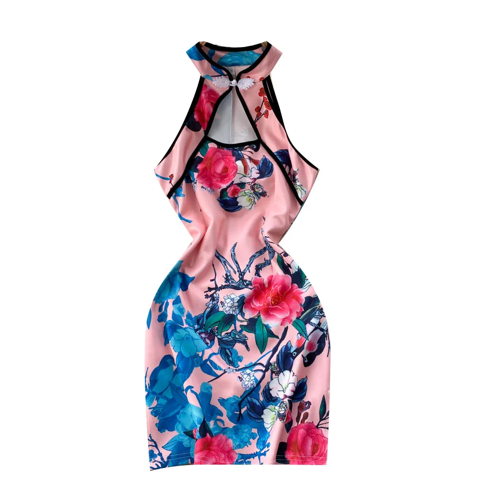 ҳ  Ÿ 米   Ÿ ǳ  ߱ μ  巹 Cheongsam 㸮    巹