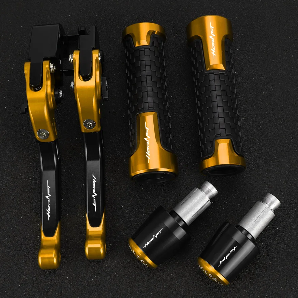

Motorcycle Clutch Brake Lever Handlebar grips ends For Honda CB 600 F CB600F 2007 2008 2009 2010 2011 2012 2013 CBF600 SA 2006-
